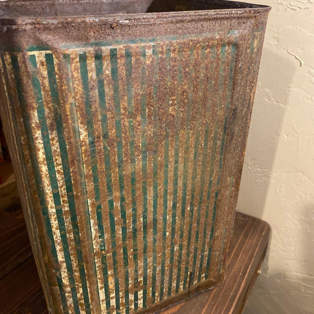 ヴィンテージ　モービルオイル缶　当時物