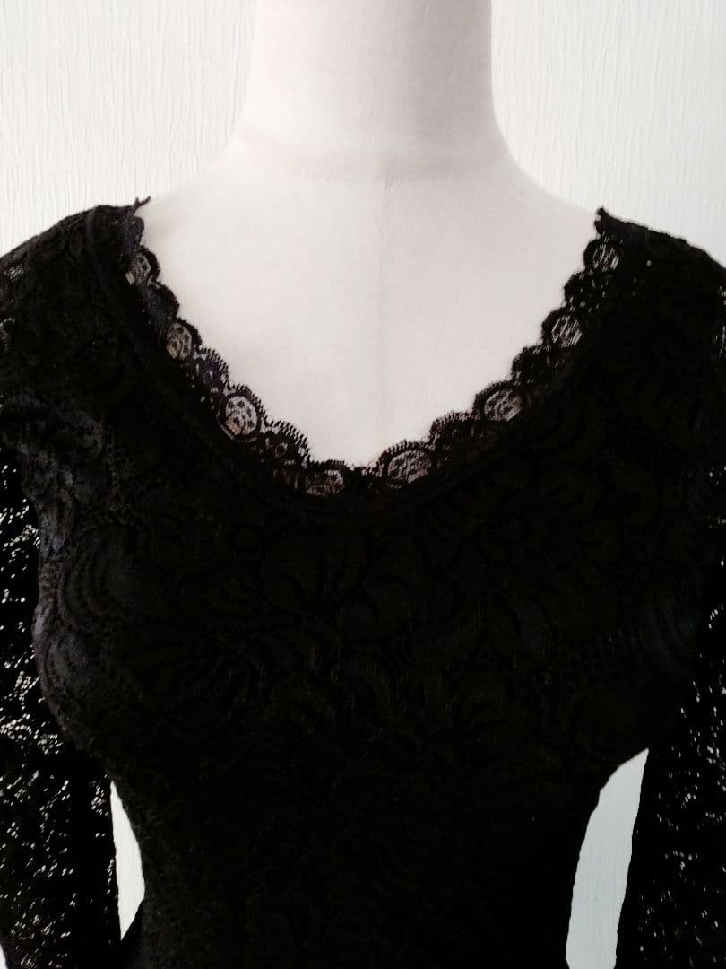 FDカンパニー ブラック マーメイドドレス パーティドレス 社交ダンス