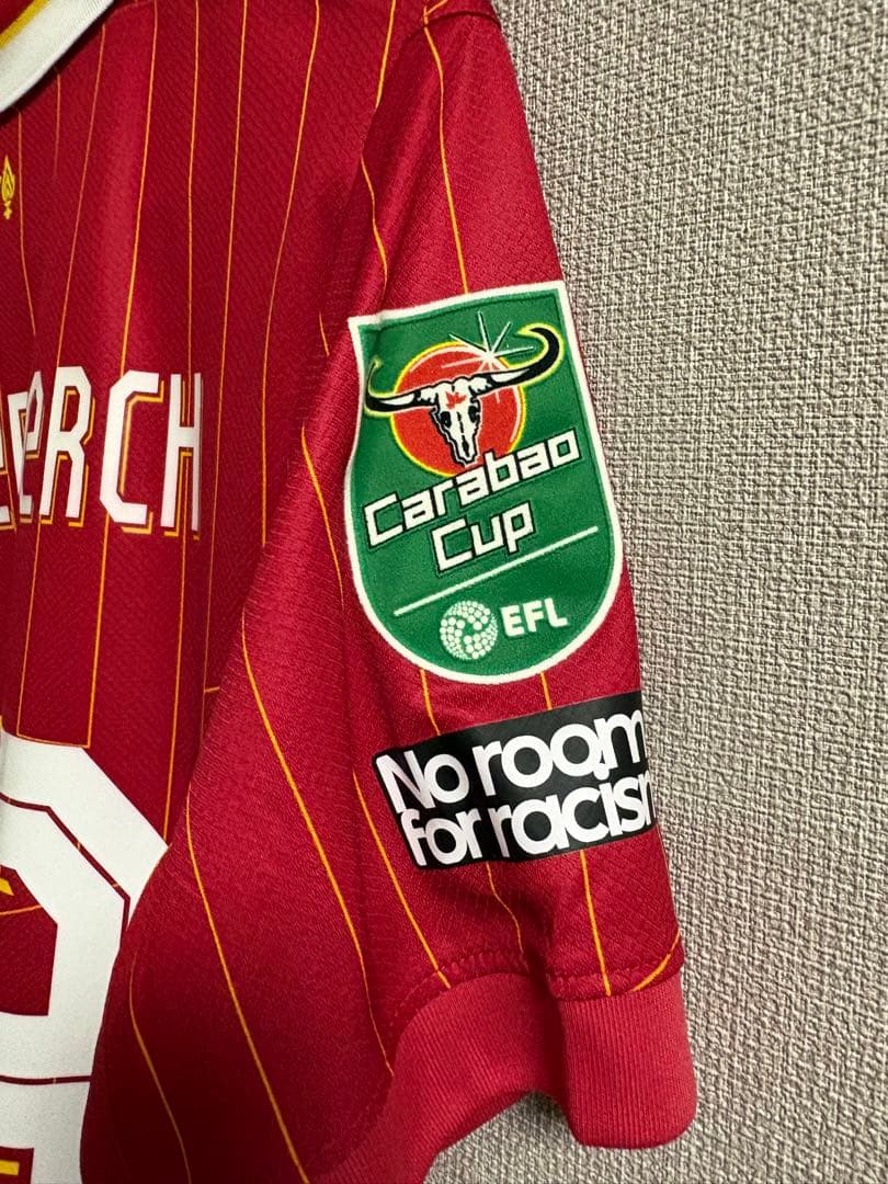 リバプール　24-25 カラバオカップ決勝　ユニフォーム　正規品　新品　激レア