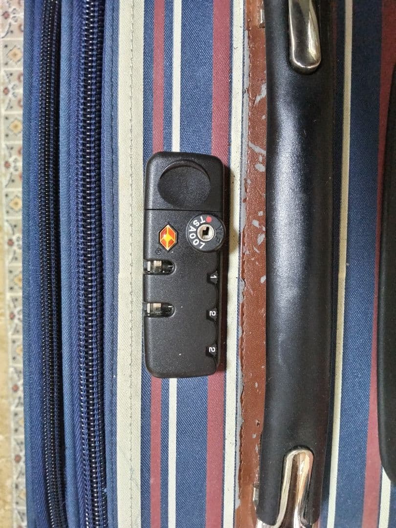 ペコちゃん スーツケース ネイビー