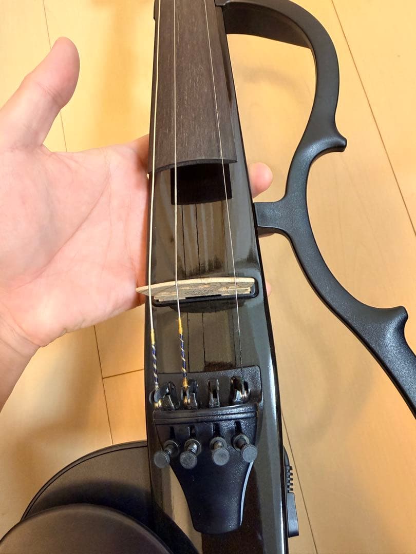 バイオリン 本体 ケース付き Yamaha sv-110 サイレントバイオリン