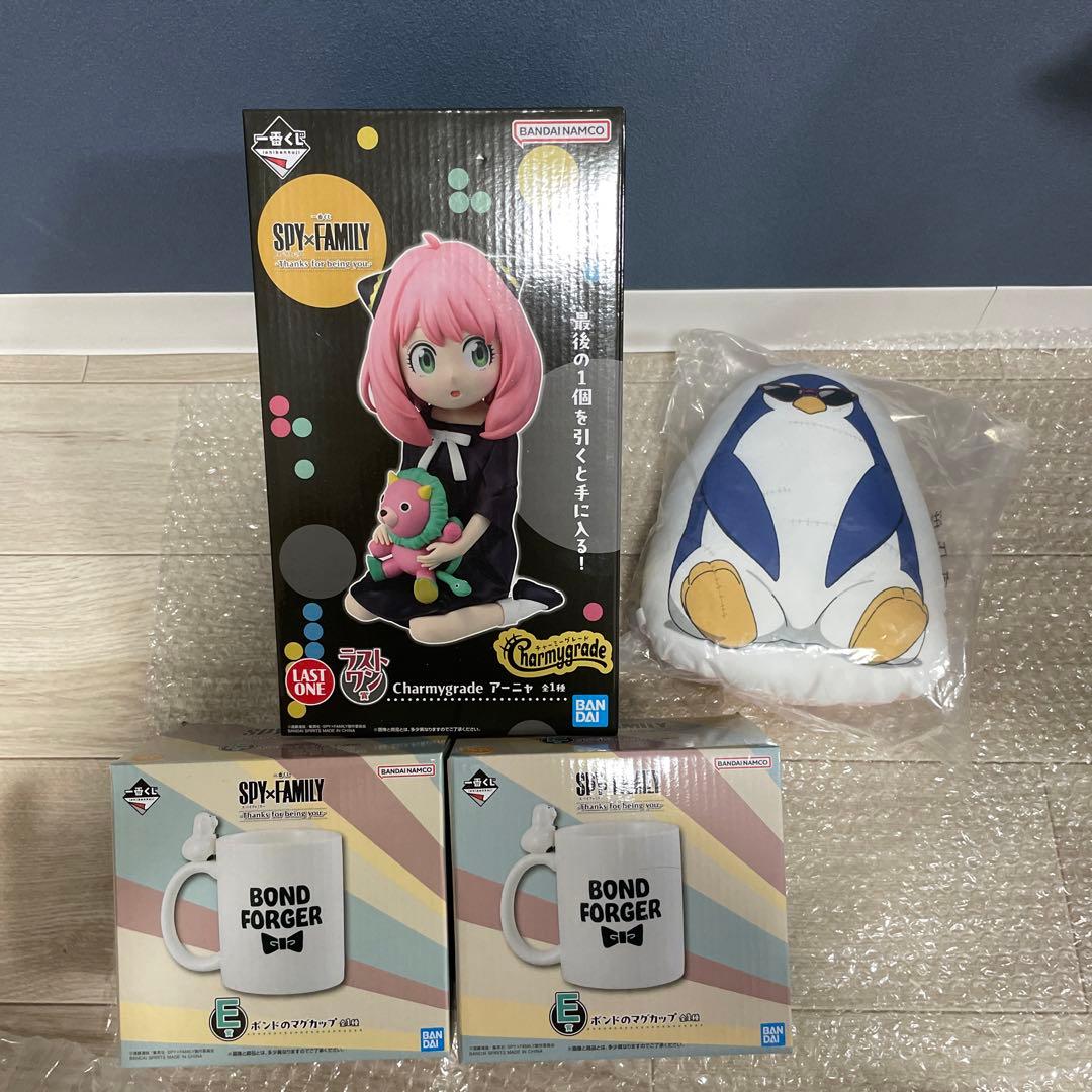 一番くじ　SPYFAMILY セット　LAST賞　E賞　C賞