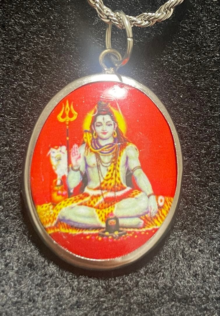 【新品】ハンドメイドオームペンダント　シヴァ　藤井風さん　クリシュナおまけ