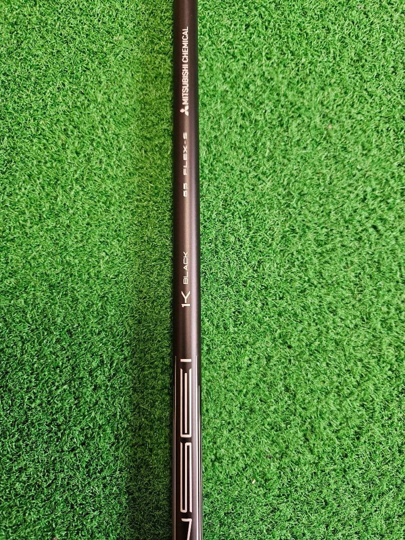 三菱テンセイ　１K BLACK ６５S タイトリストスリーブ付き！