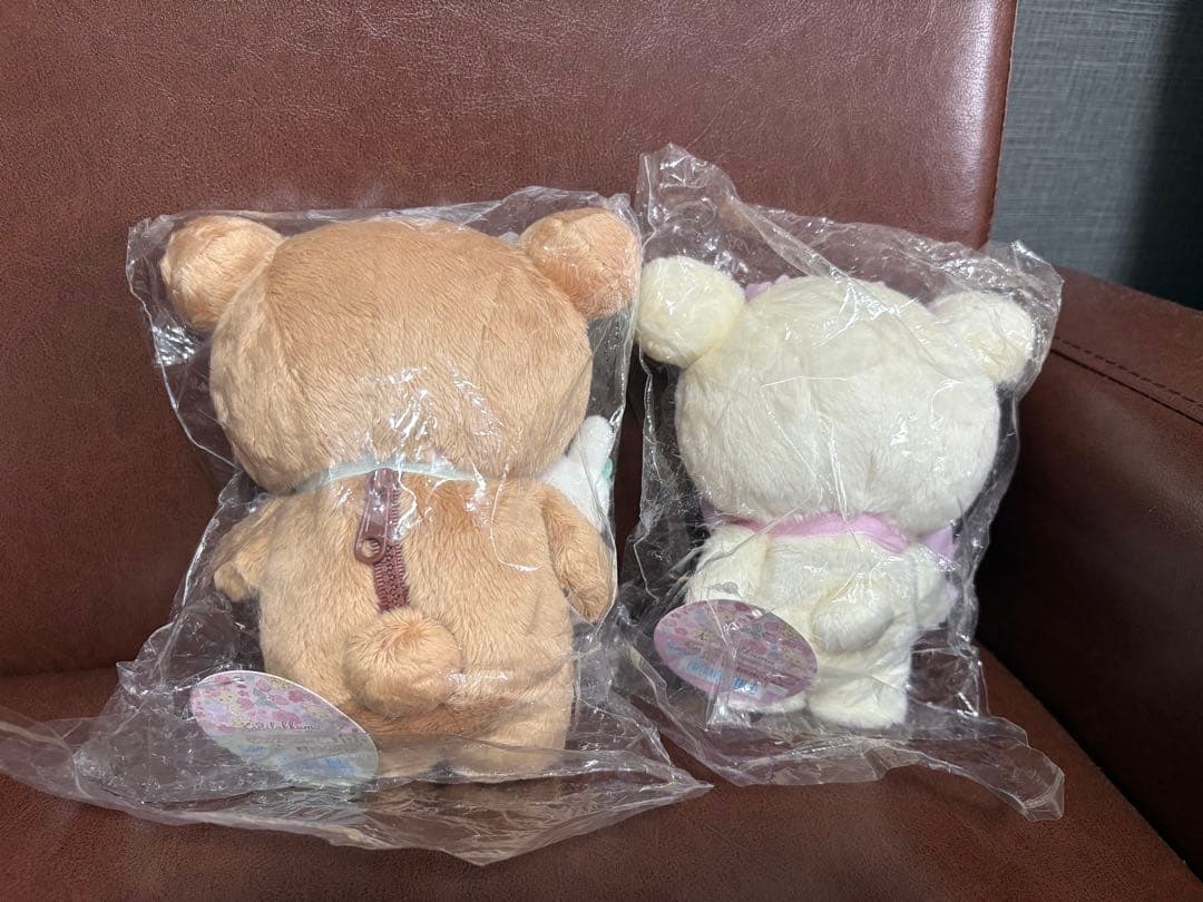 2016年 小花柄 おすわりぬいぐるみ リラックマ コリラックマ タグ付き