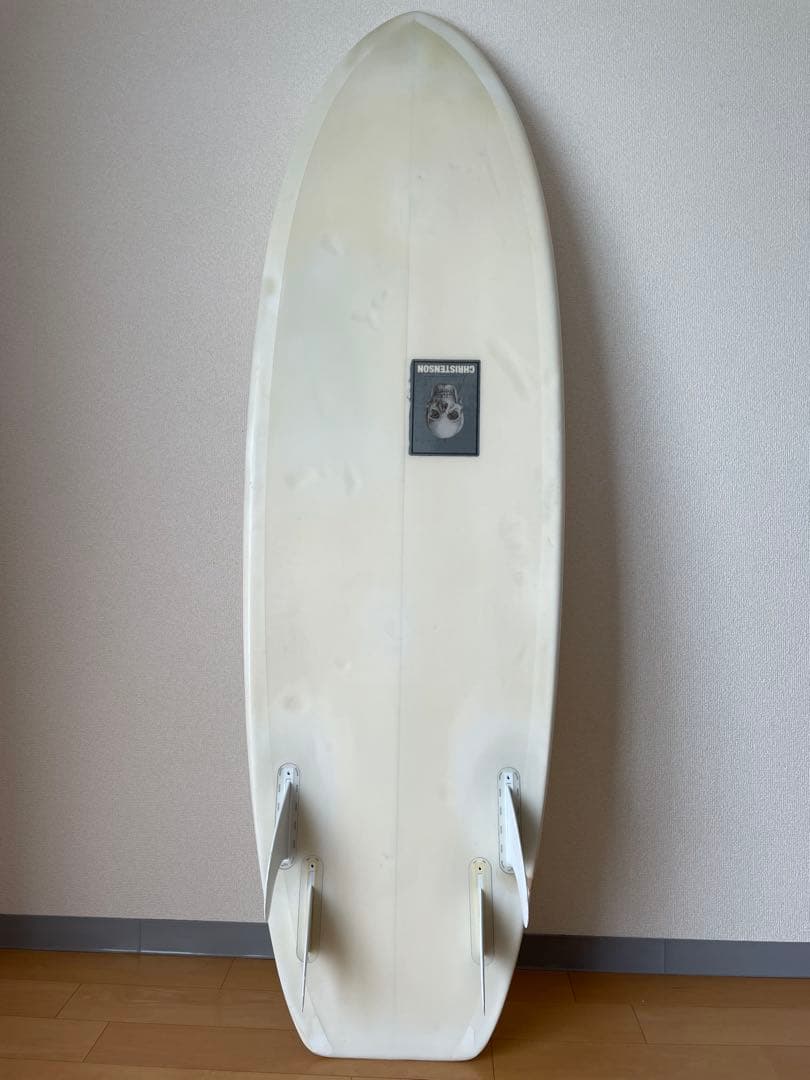 サーフボード　クリステンソン　クアッド　フューチャー　フィン付き　ボイスレー