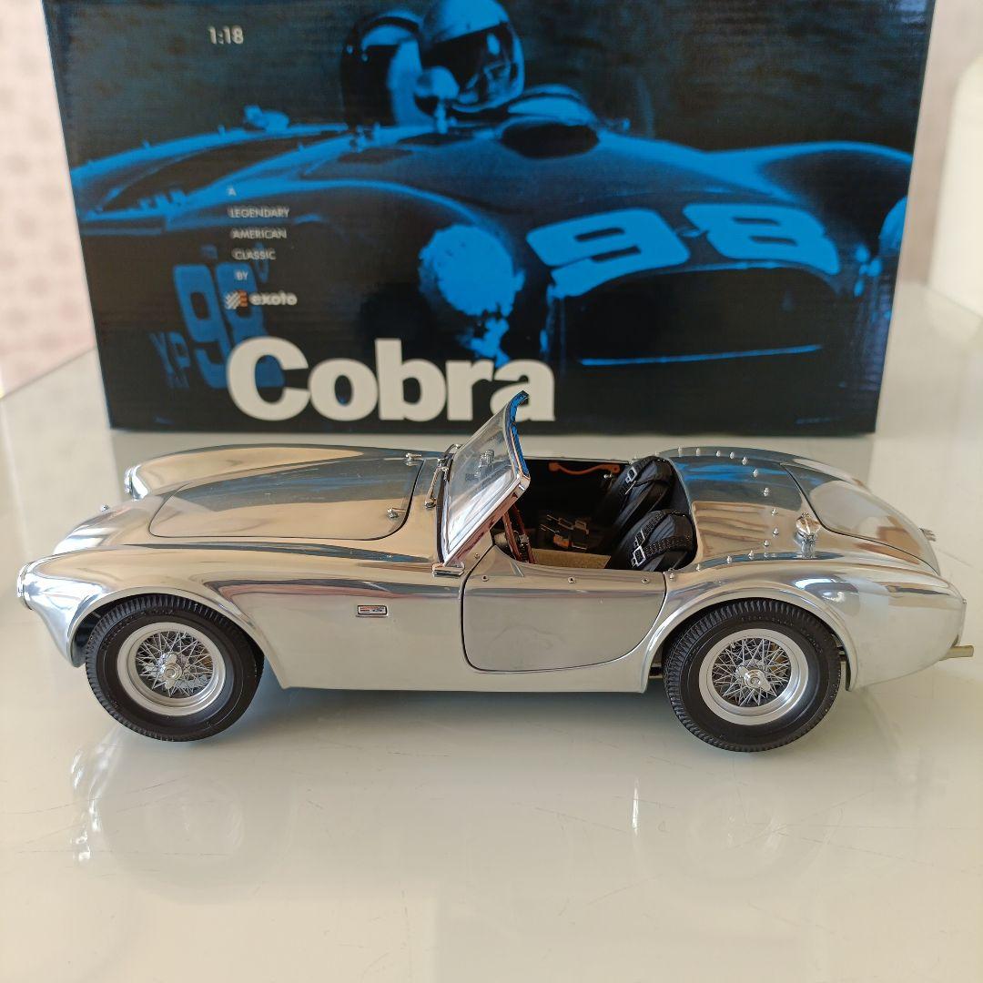 エグゾト製　シェビー　コブラ　シルバー 1/18
