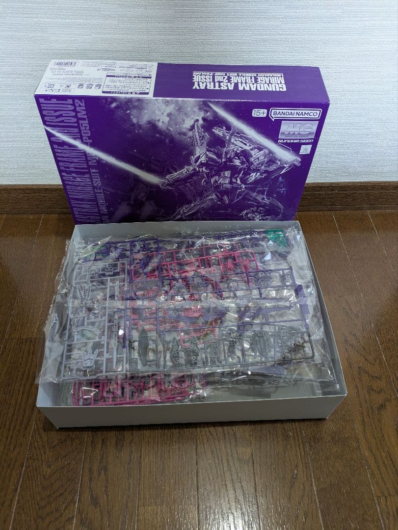 ［新品未組立］プラモデル　MG　アストレイミラージュフレームセカンドイシュー