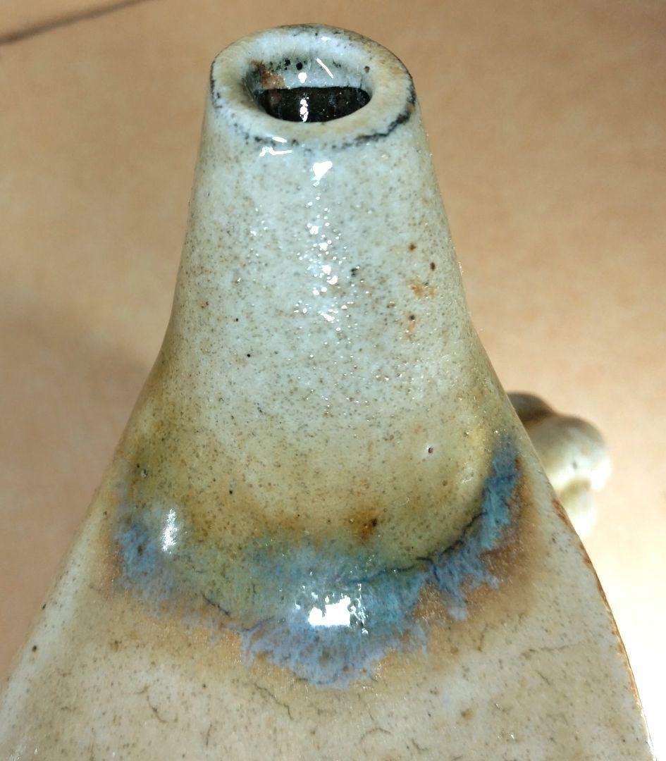 【本物保証】金城次郎 草花紋抱瓶 共箱 W28㎝ H20㎝ 人間国宝 壷屋焼美品