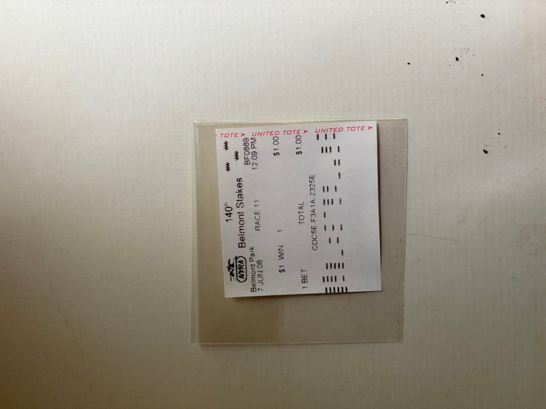 1997年〜2005年単勝馬券コレクション