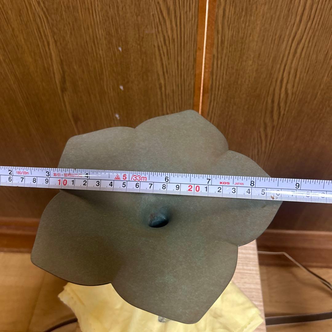 茶道具/花入 金谷五郎三郎作　『青銅桔梗形花入』 共箱