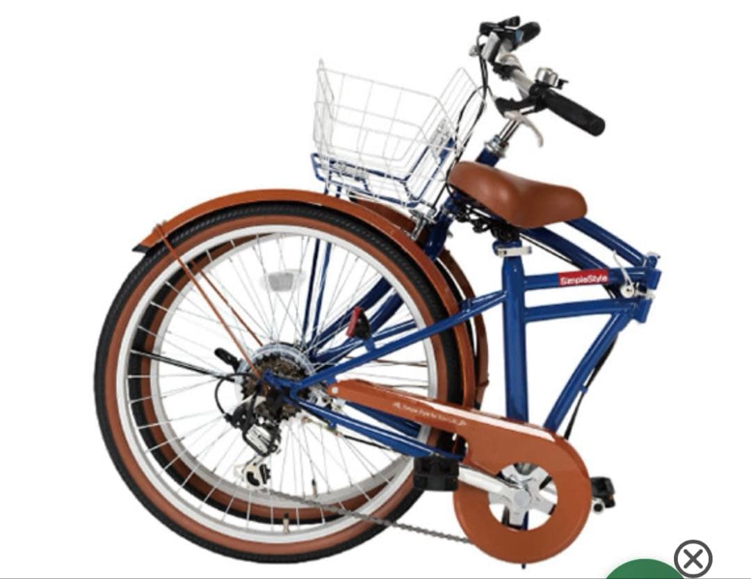 24型折畳自転車 PL246BS 自転車　バイク