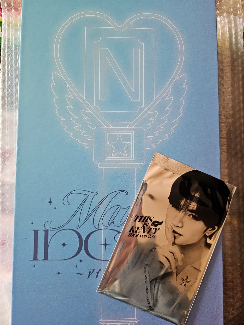 中島健人　ケンティ　 アイドリックの魔法　ペンライト&カード