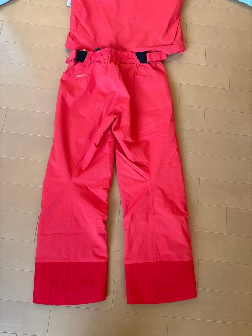 レッド/シルバー スノーボードウェア M