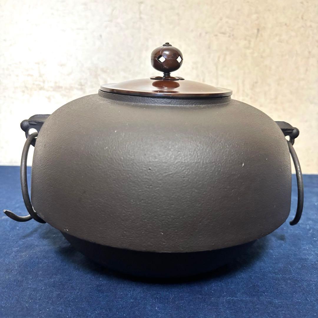 風炉/茶釜/電熱器/野々田製電熱器一体型風炉/鬼面風炉/志きの釜/敷板/茶道具