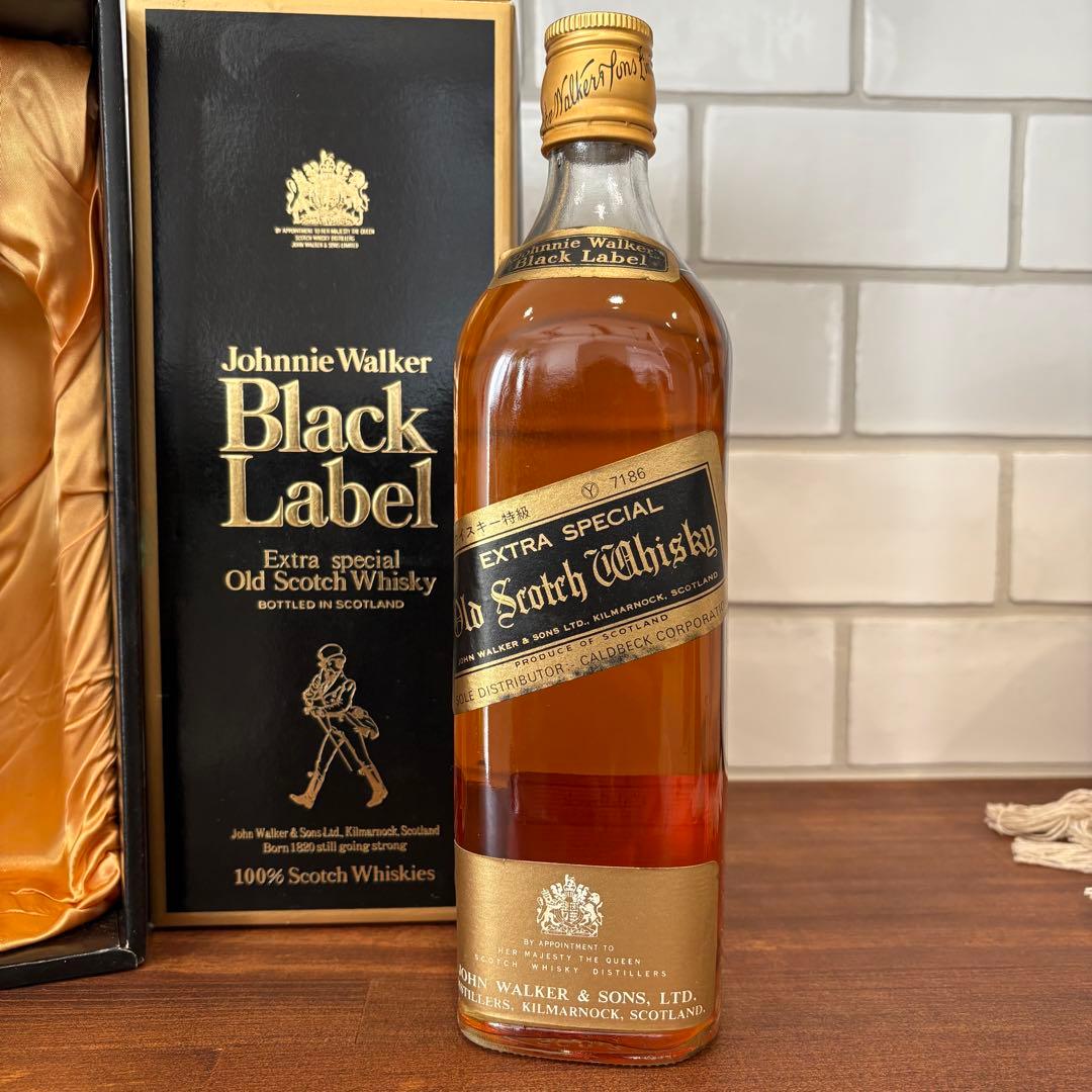 【未開栓品】ジョニーウォーカー ブラックラベル エクストラスペシャル 白紋章