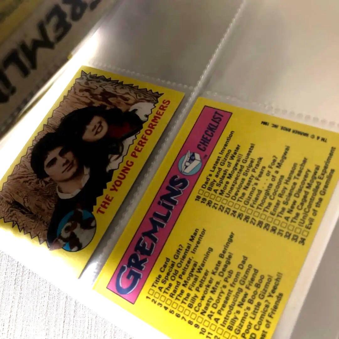 その他 GREMLINS MOVIE PHOTO CARDS Topps 1984