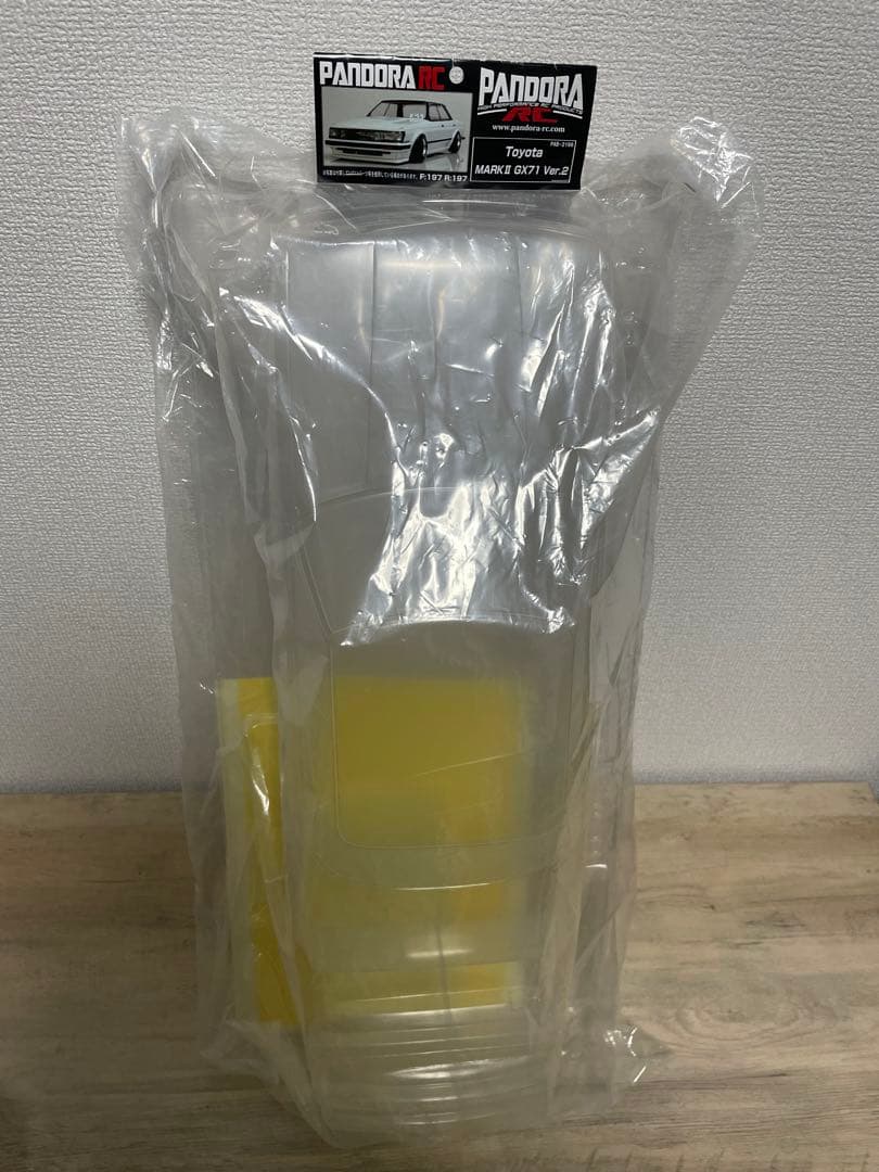 パンドラ トヨタ　マーク2 71　ドリフト　1/10 ラジコン　ボディレビン