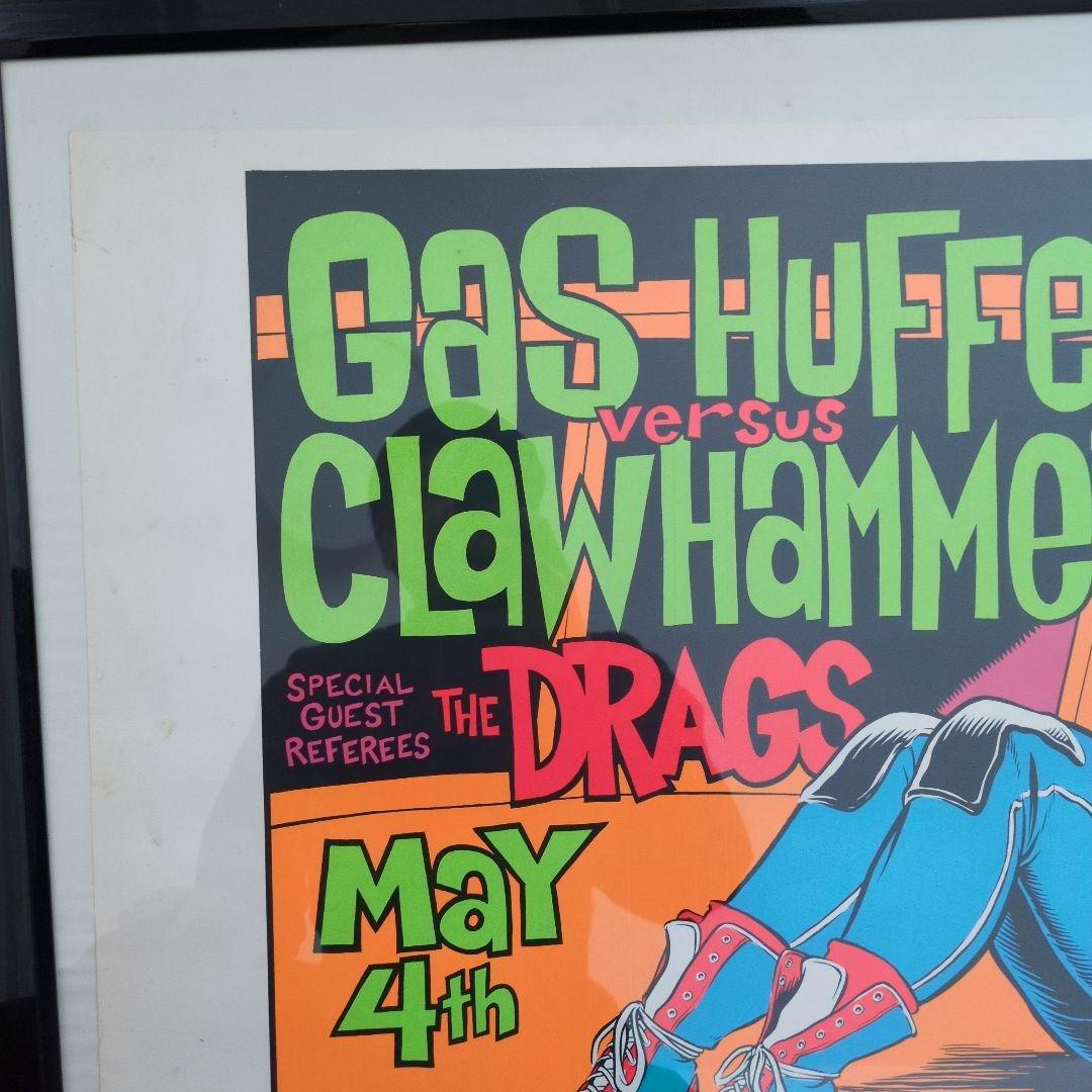 Gas Huffer 1996 Chris Coop シルクスクリーンポスター