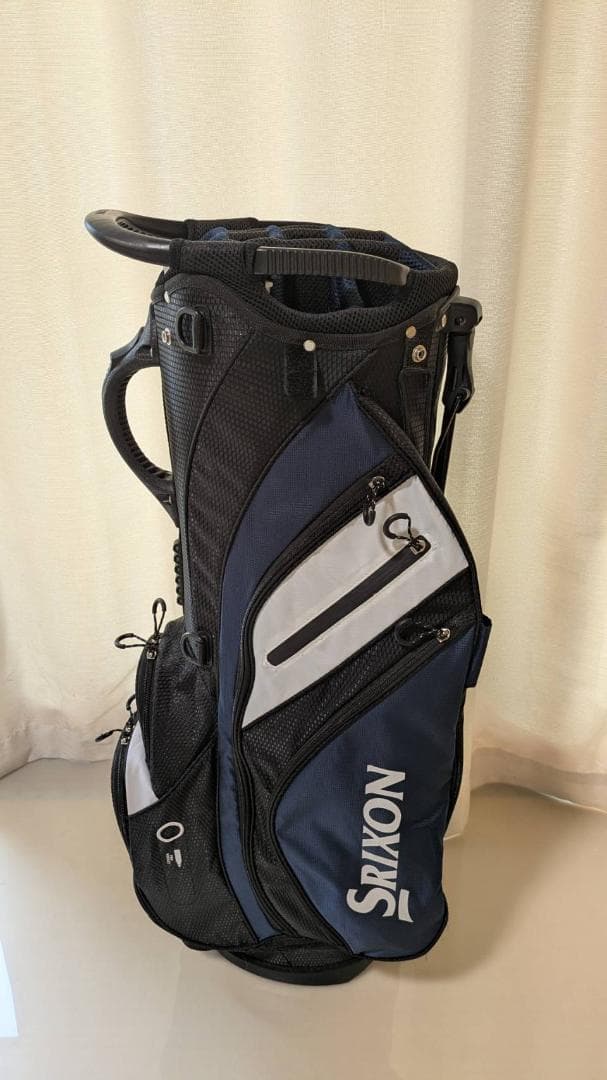 Srixon スリクソン スタンド式ゴルフバッグ ネイビー