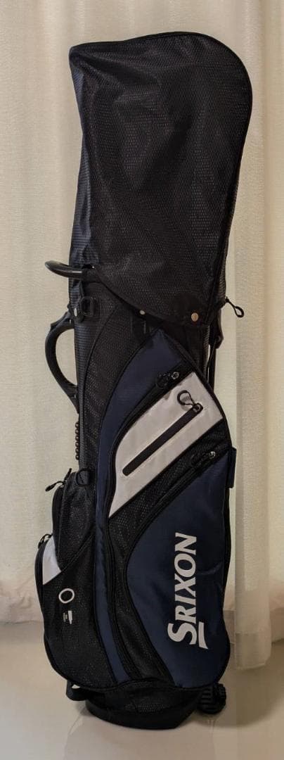 Srixon スリクソン スタンド式ゴルフバッグ ネイビー