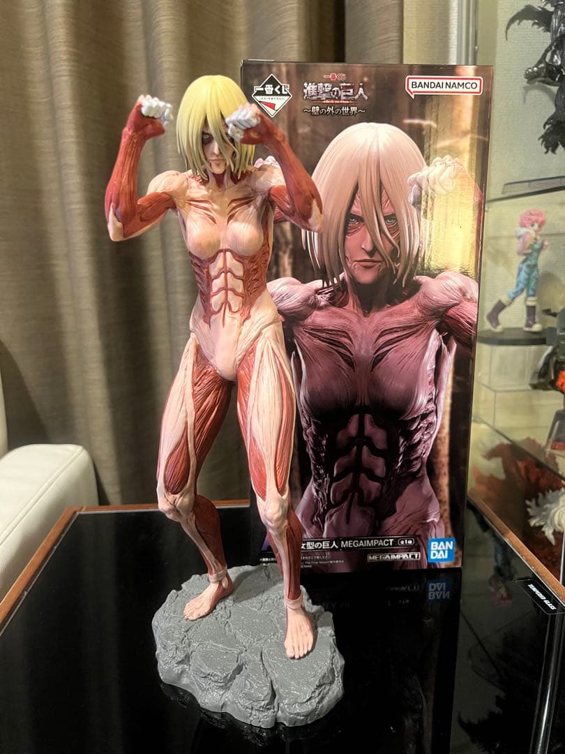 一番くじ　進撃の巨人 A賞女型の巨人 MEGAIMPACT