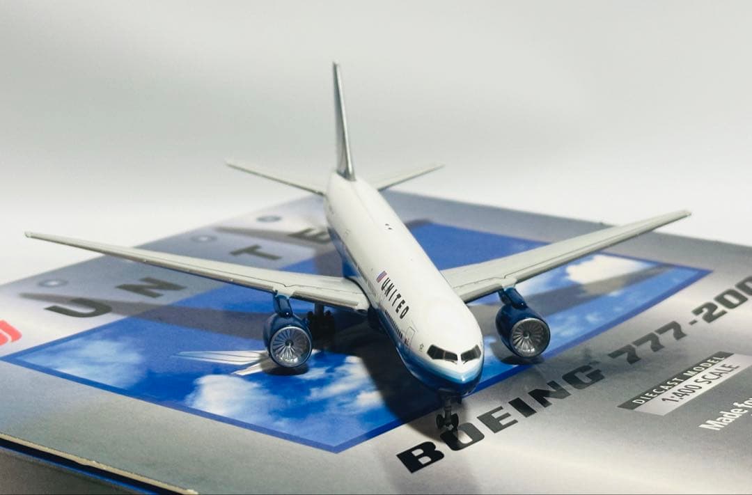 航空機・ヘリコプター Gemini 1/400 B777-200 United Airlines
