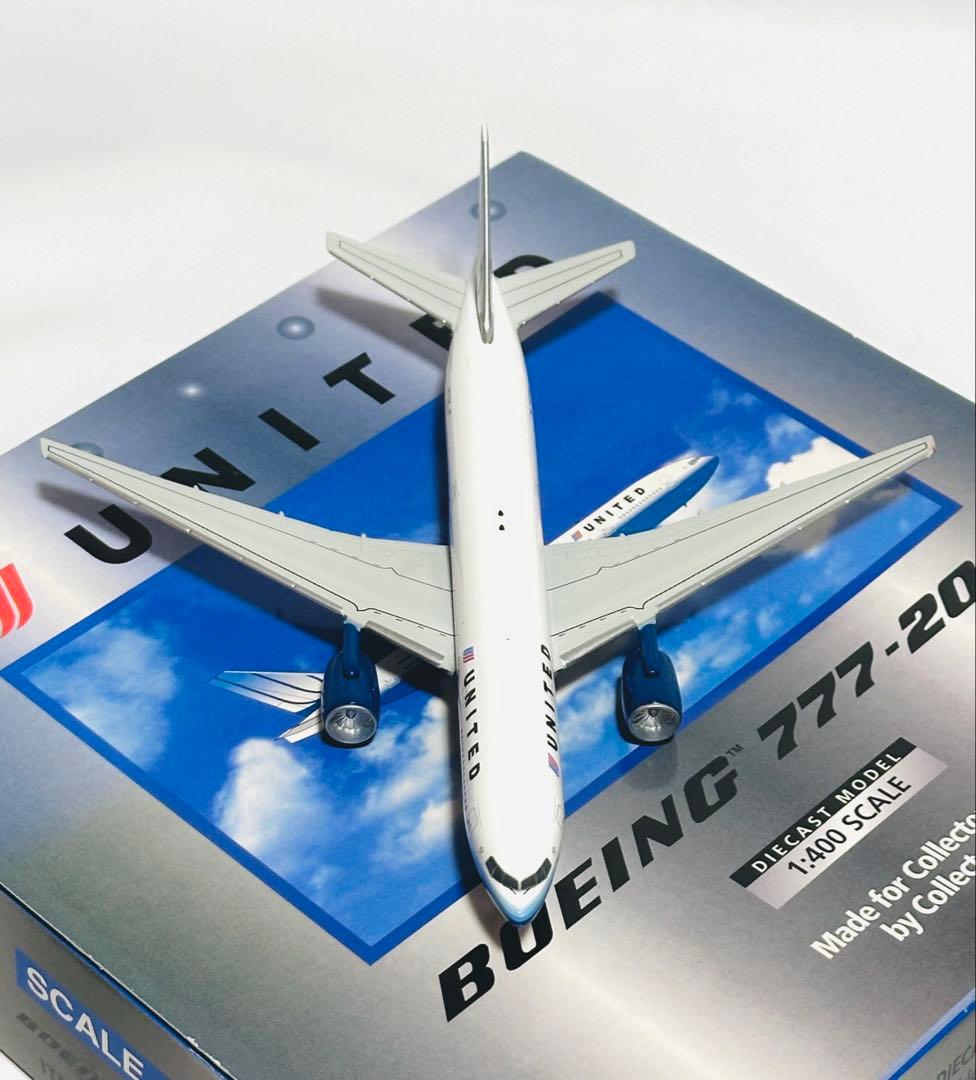 航空機・ヘリコプター Gemini 1/400 B777-200 United Airlines