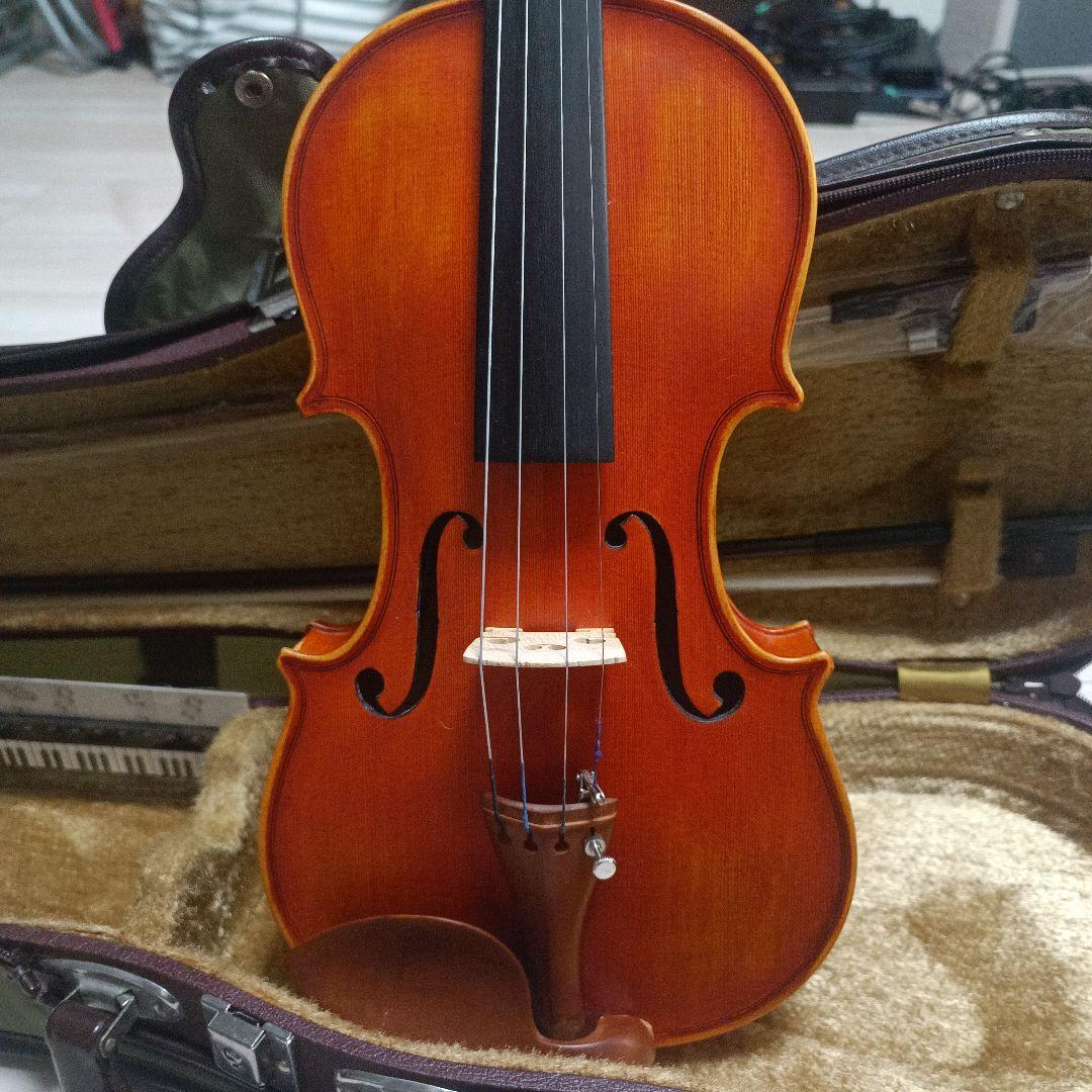 【超美品】Reghin・レジン、ルーマニア　分数バイオリン　1/2サイズ