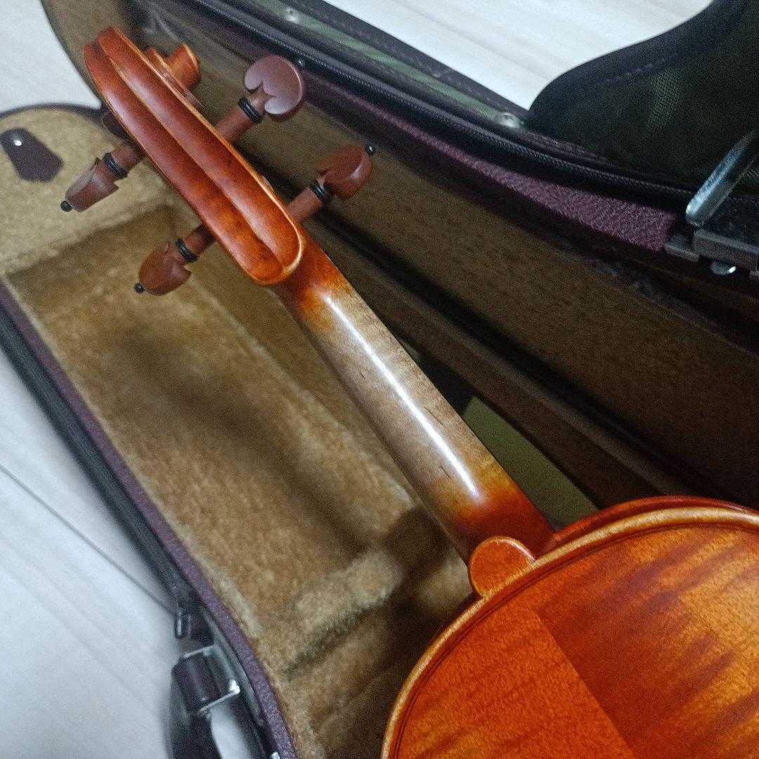 【超美品】Reghin・レジン、ルーマニア　分数バイオリン　1/2サイズ