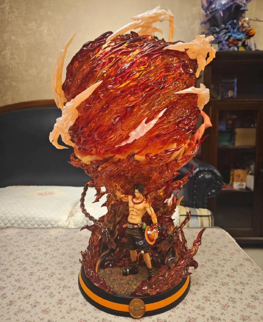 ワンピース 大炎戒炎帝 ポートガス・D・火拳のエース ガレージキット フィギュア