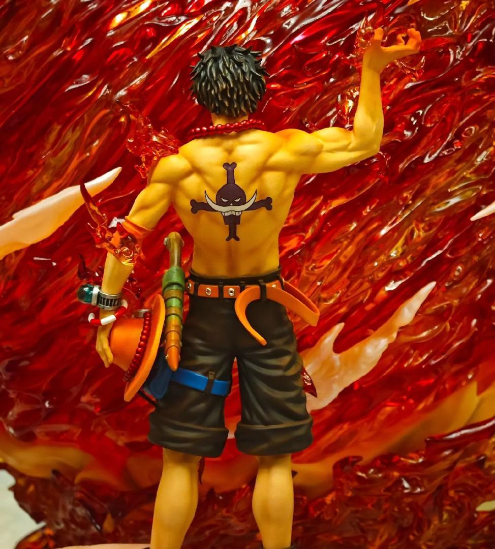 ワンピース 大炎戒炎帝 ポートガス・D・火拳のエース ガレージキット フィギュア