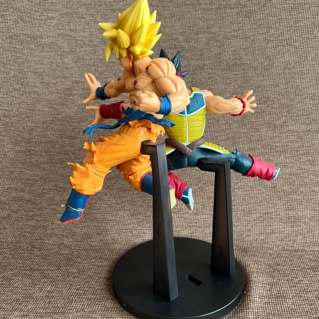 ドラゴンボール 孫悟空 バーダック フィギュア　親子かめはめ波　とよたろう