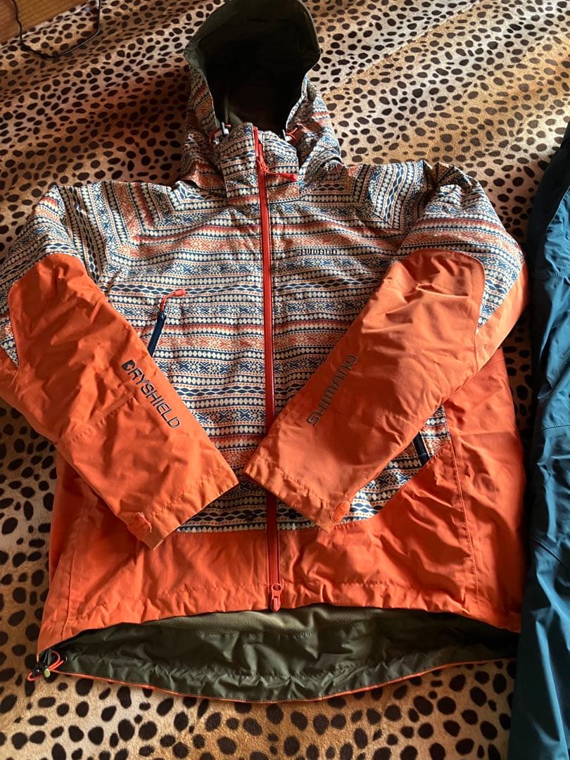 シマノ 純正 DSアドバンスウォームスーツ RB-025M Mサイズ 上下セット