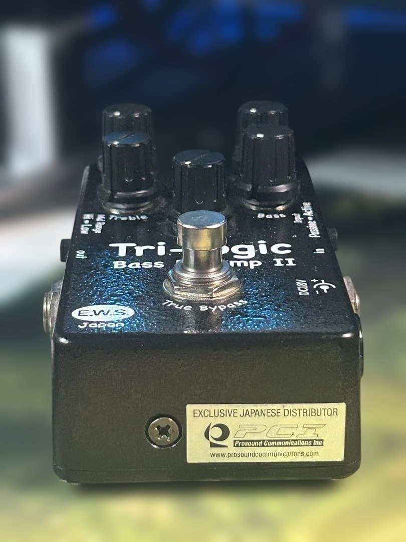 ベース E.W.S. Tri-logic II Bass Preamp