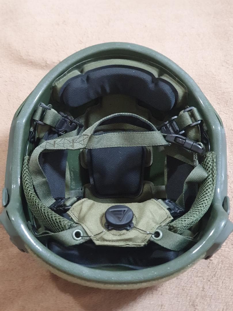 (輸入)NIJ-level3a fast実物ケブラー防弾ヘルメット