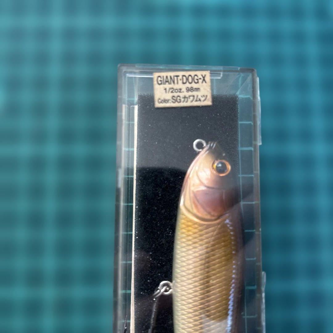 メガバス97年製　GIANT DOG-X SGカワムツ新品未使用品