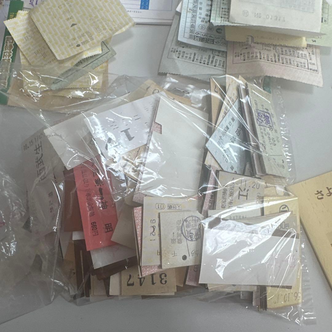 鉄道関連コレクション 古い切符・パンフレット