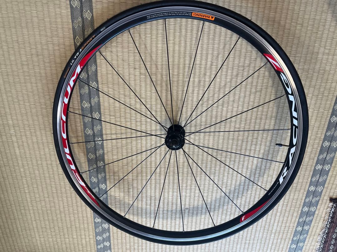 Fulcrum Racing7 完組ホイール前後 カンパ10Sフリー QRあり