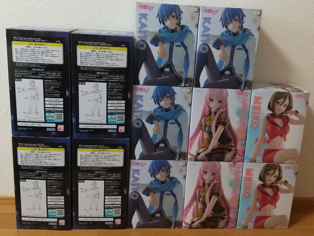 初音ミク カイト kaito フィギュア ぬーどる 巡音ルカ meiko spm