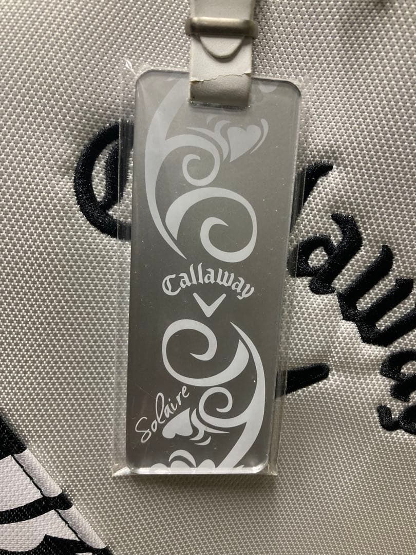 キャロウェイ　ソレイルモデル　ゴルフバッグ ホワイト&ブラック