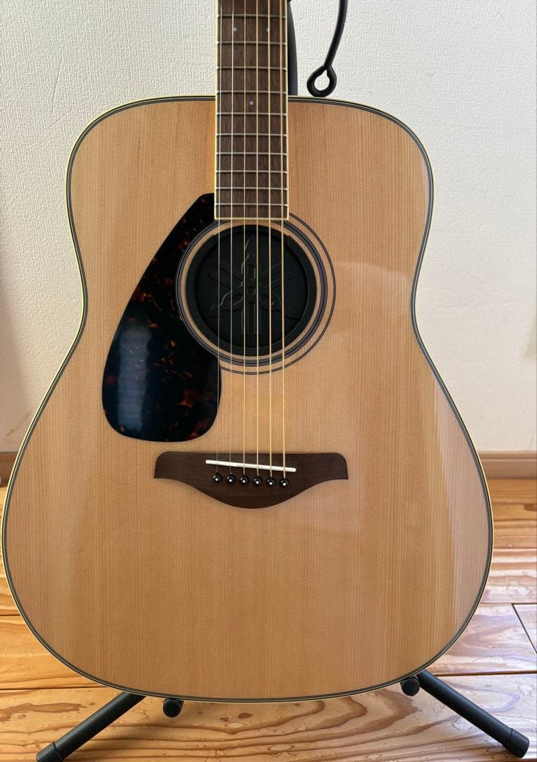 ヤマハ　アコースティックギター FG820L 左利き レフティー 付属品多数