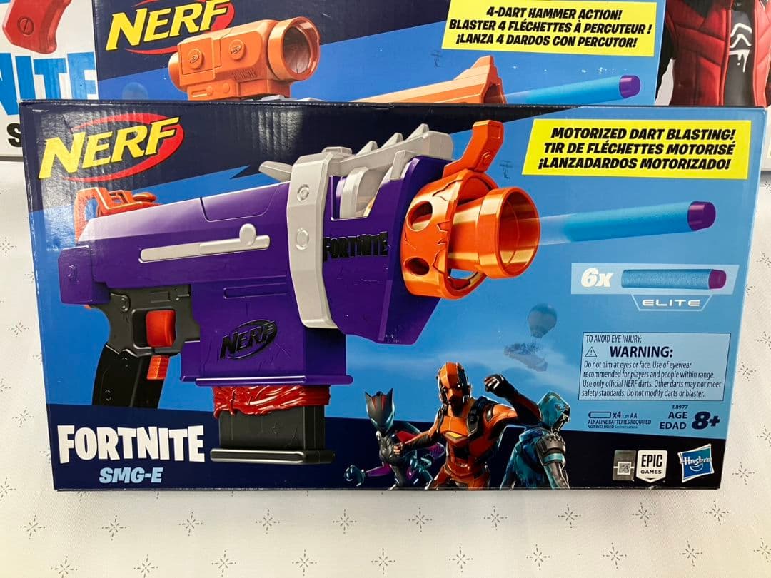 【NERF　FORTNITE】トイガン　未使用品　４点セット