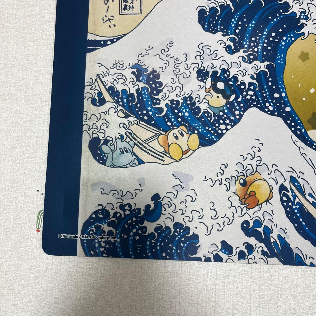 星のカービィ　プレイマット プププ三十六景　ラバーマット