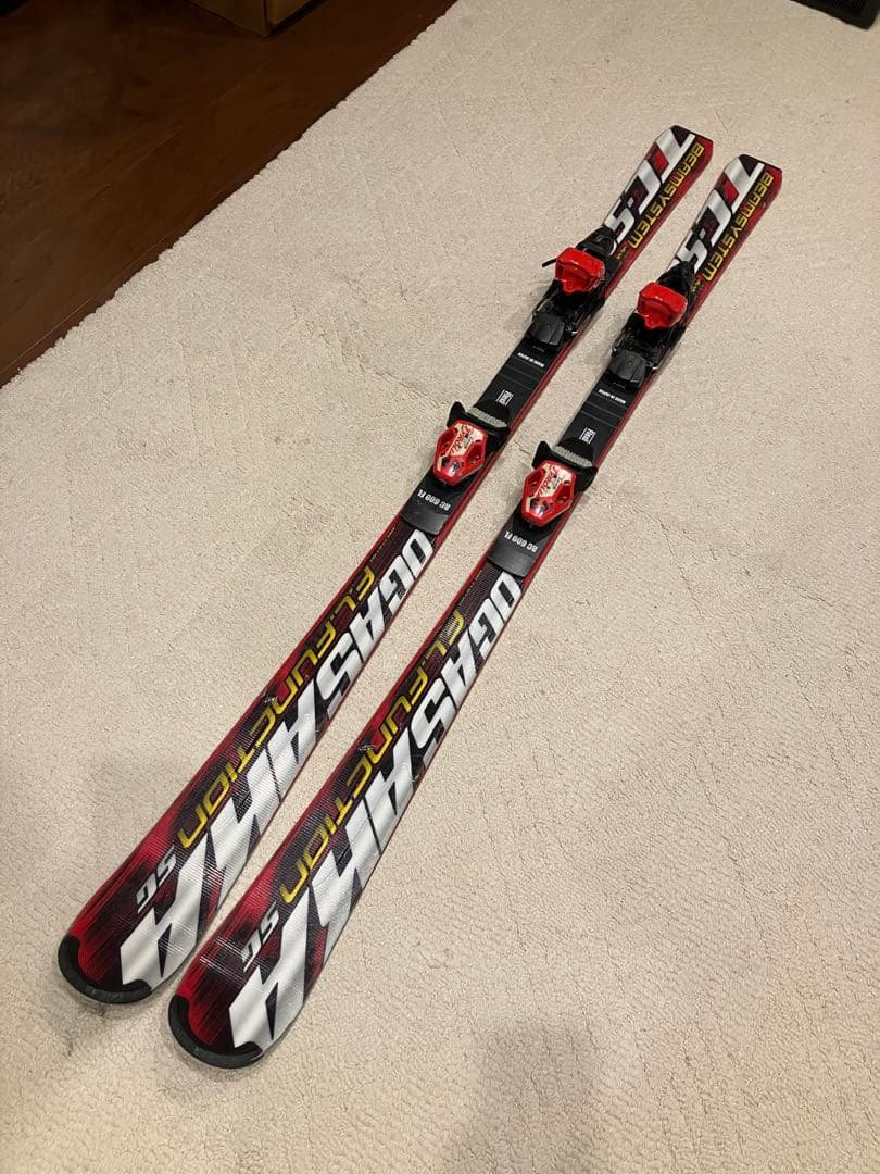 オガサカ　TC-SG 165cm スキー板 プレートRC 600 FL