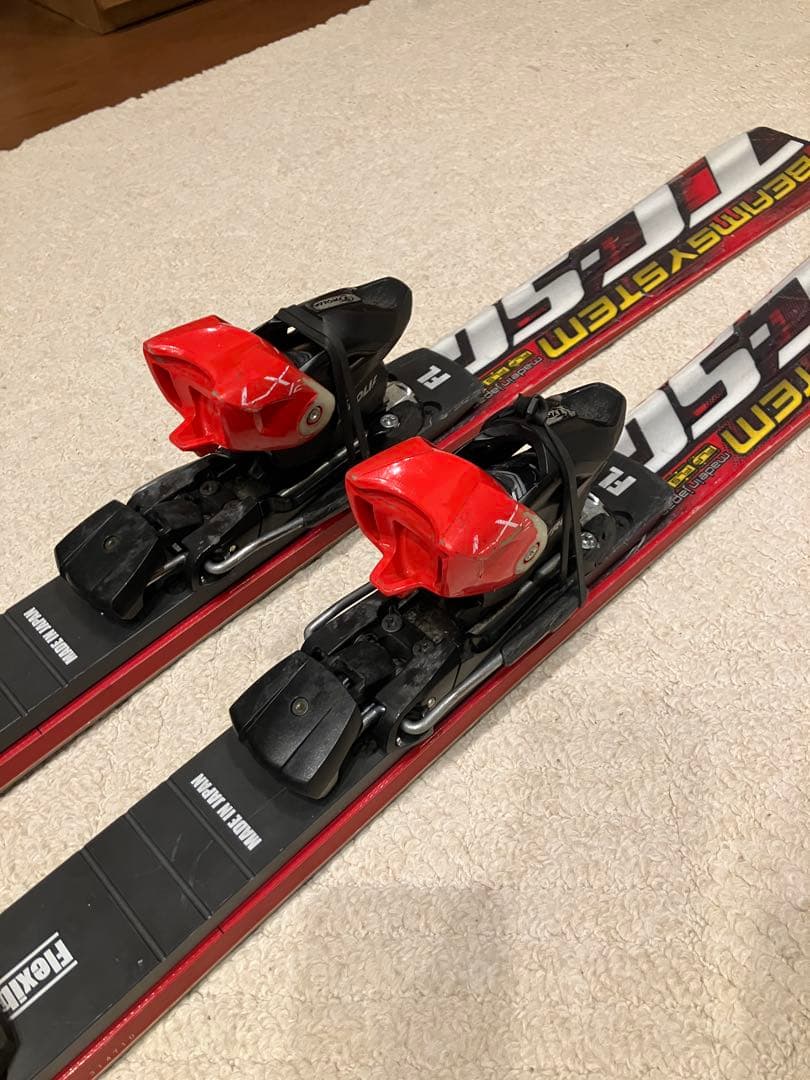 オガサカ　TC-SG 165cm スキー板 プレートRC 600 FL