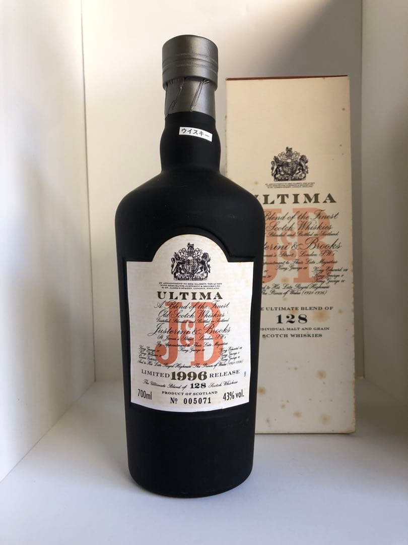 古酒　幻のJ&B ULTIMA 1996年リリース ウイスキー