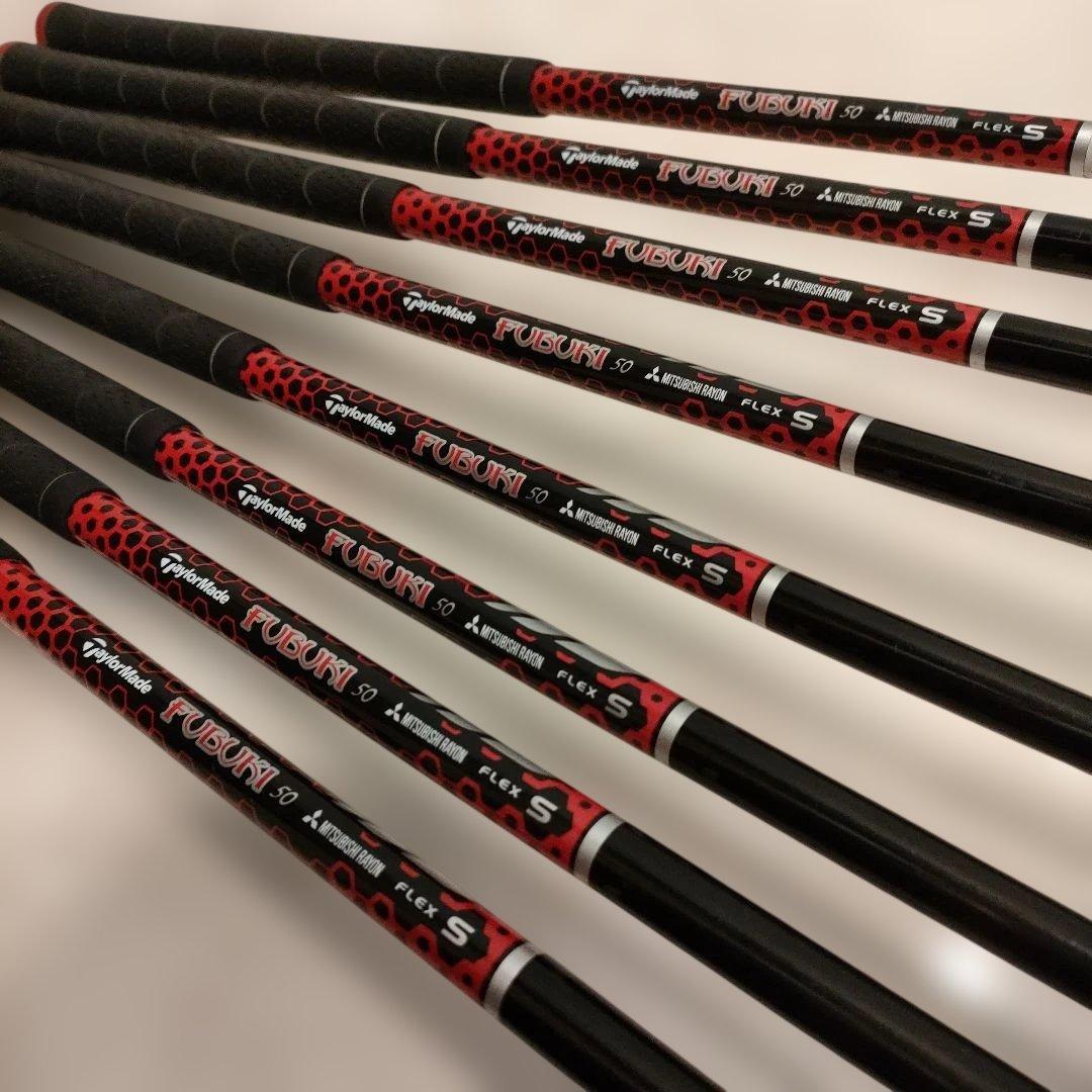 テーラーメイド　バーナースーパーラウンチ　5〜9,P,A,S アイアン8本セット