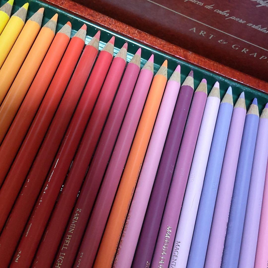 ほぼ未使用♡訳あり♡FABER-CASTELL♡色鉛筆♡100色♡木箱