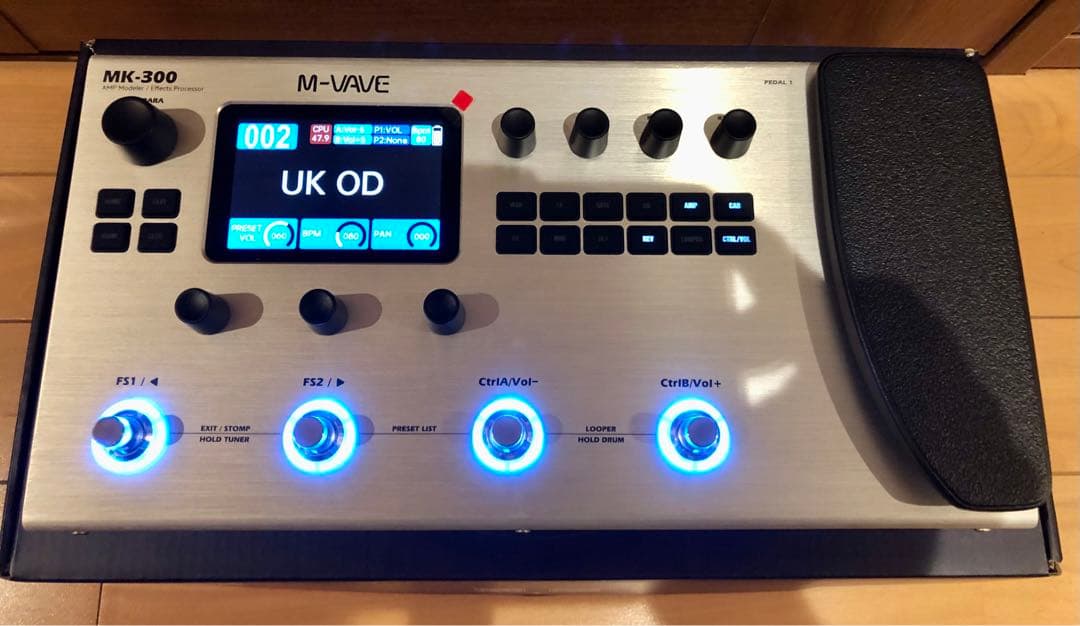 M-VAVE MK-300 ギターマルチエフェクター新品同様